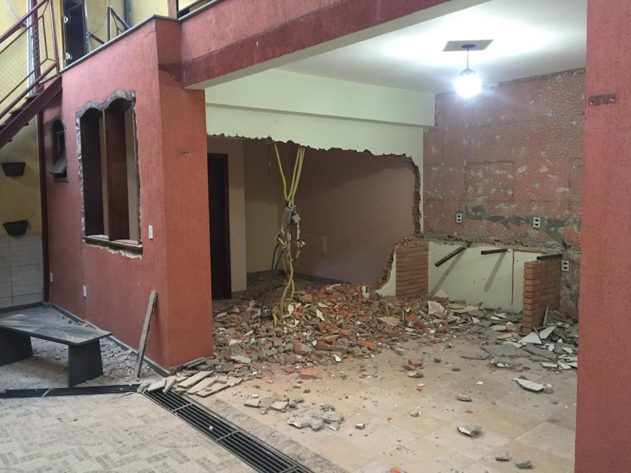 Antes — Área Gourmet