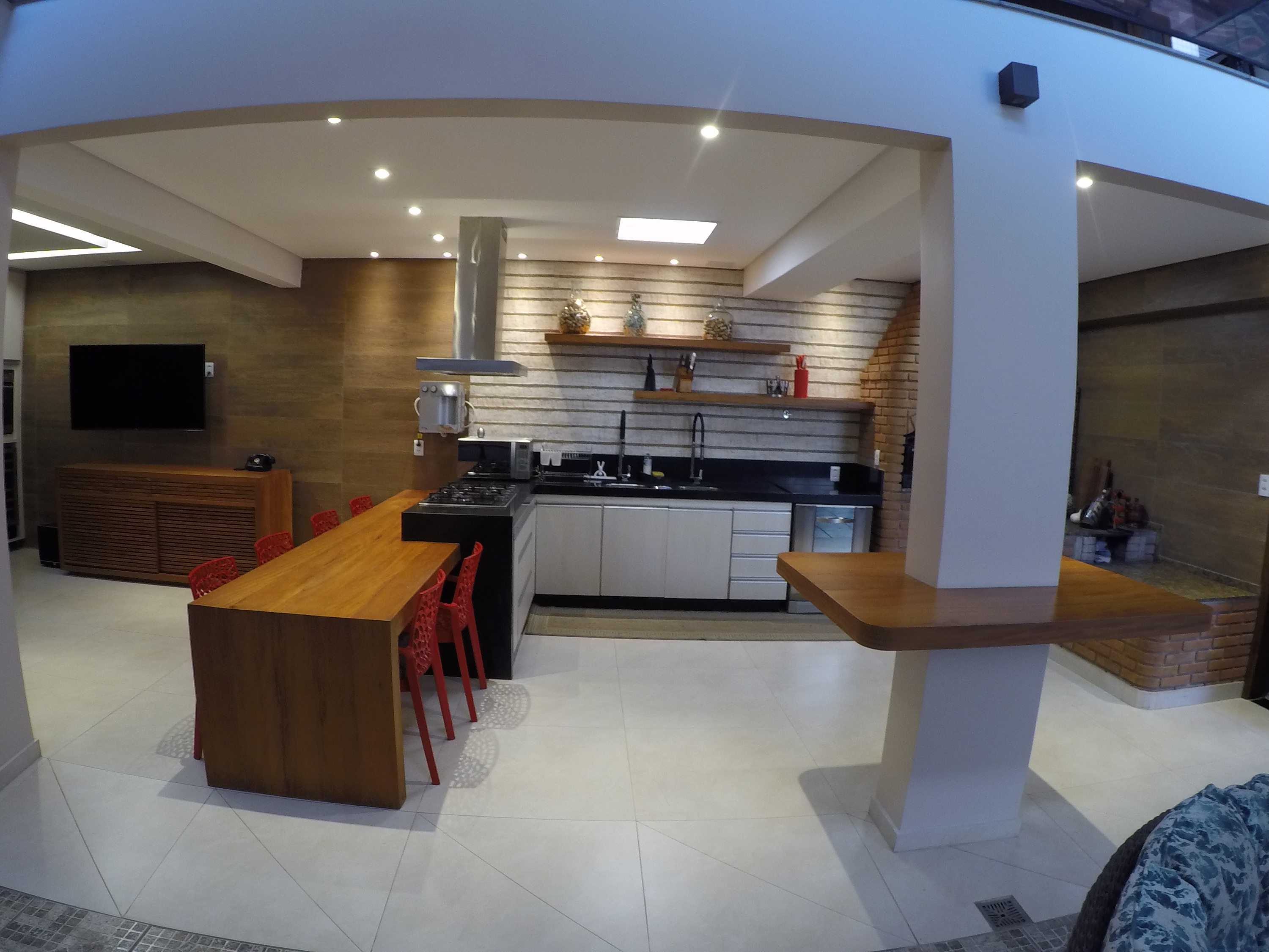 Depois — Área Gourmet