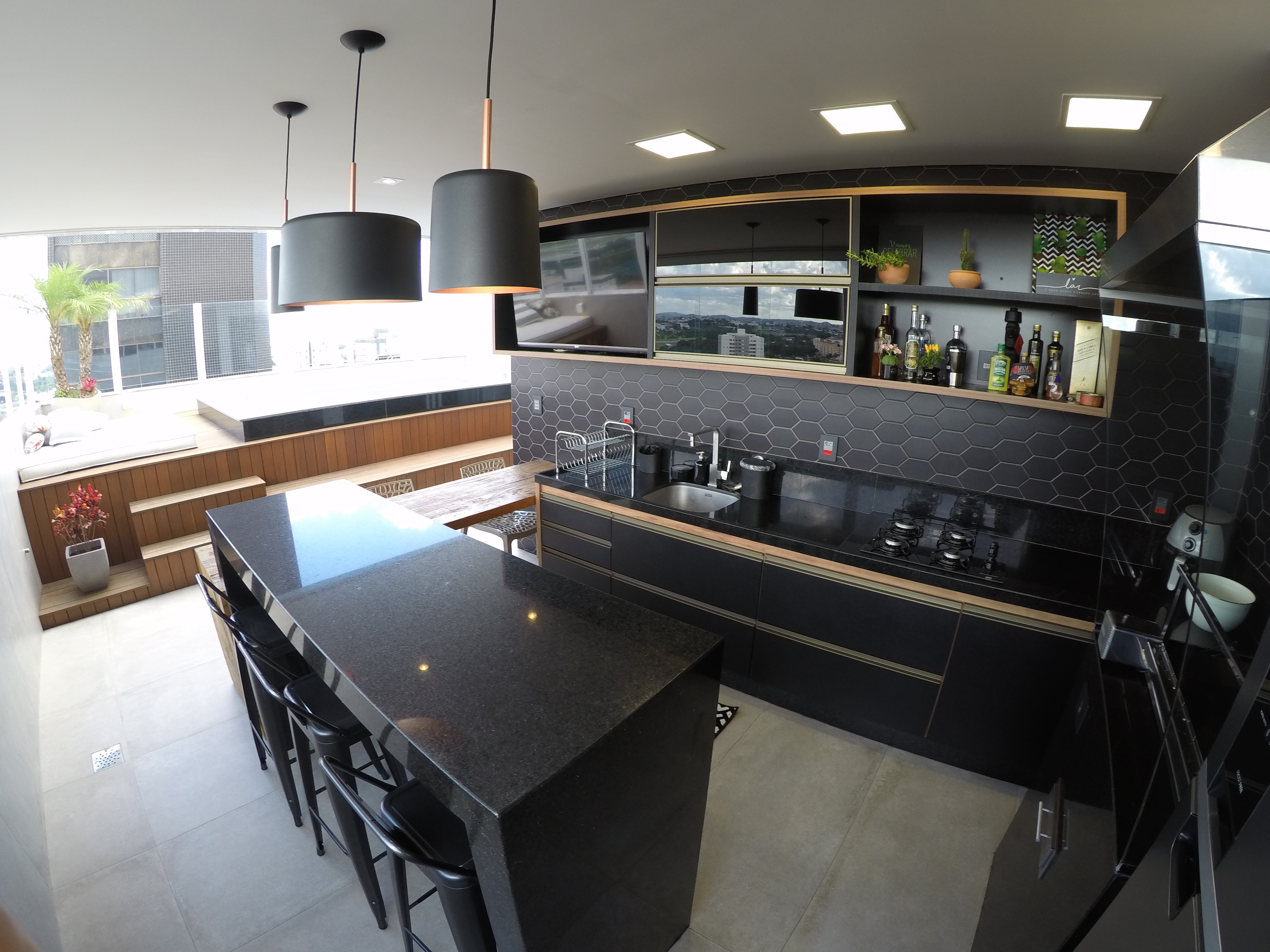 Cobertura com Piscina — Liberdade