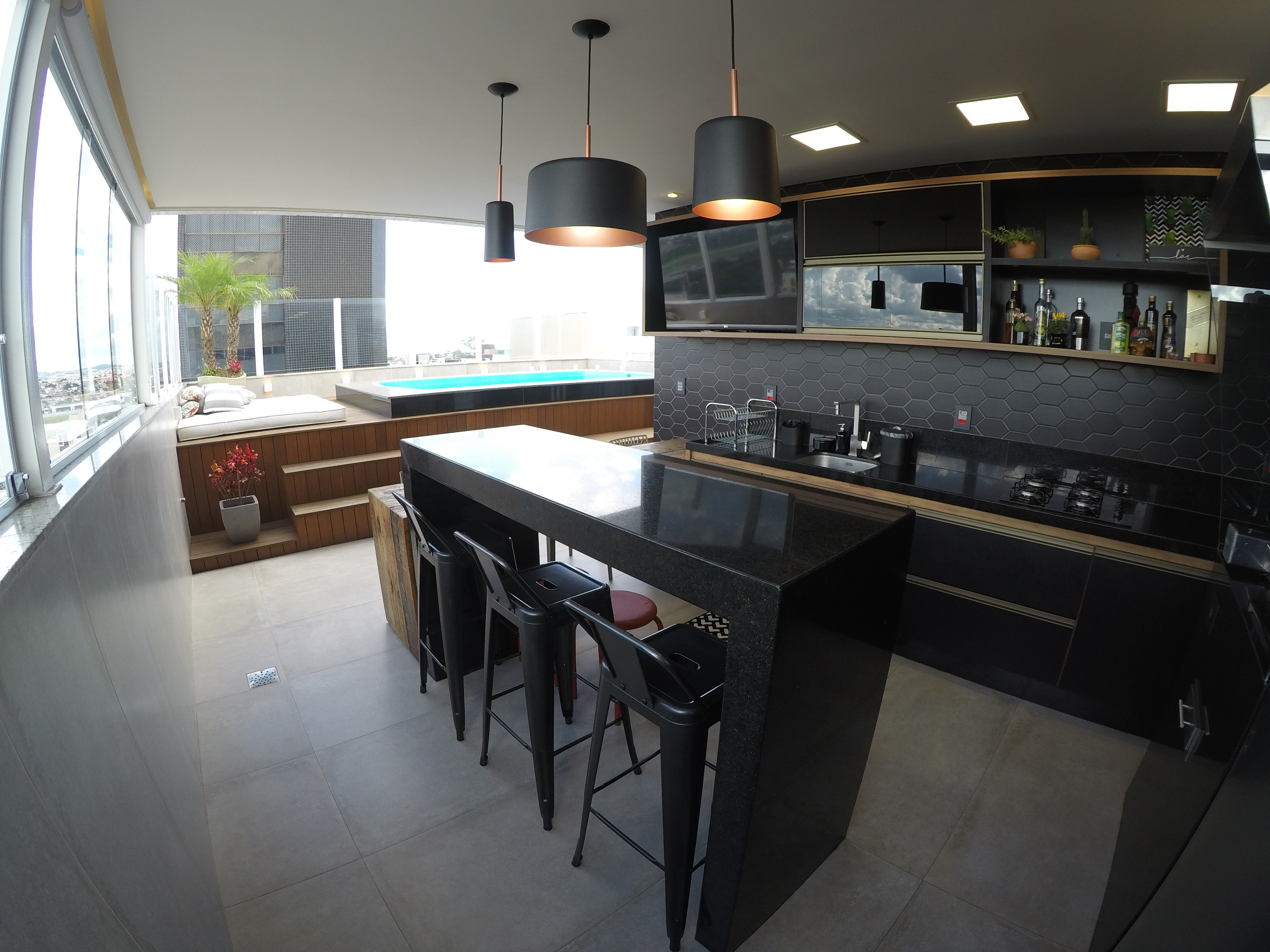 Depois — Gourmet + Piscina