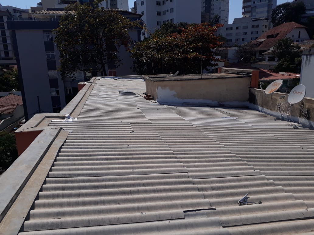 Reparo de Telhado — Edifício Valéria