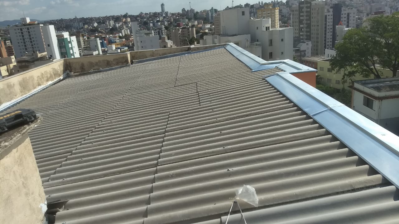 Reparo de Telhado — Edifício Valéria